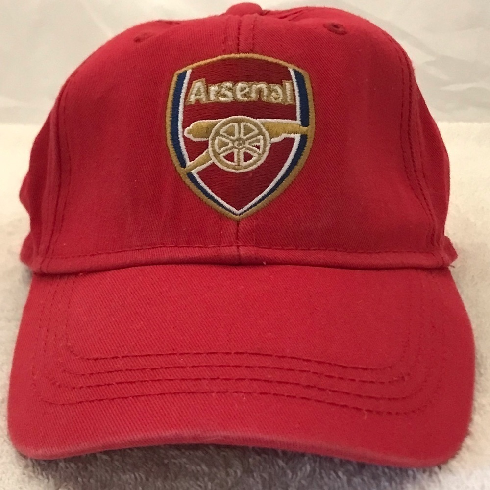 Arsenal Adjustable Red Cotton Ball Cap